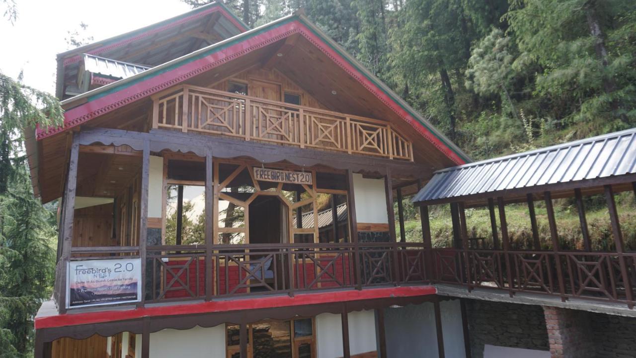 Freebird Nest 2 Stays & Cafe Jibhi ภายนอก รูปภาพ