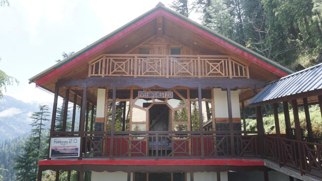 Freebird Nest 2 Stays & Cafe Jibhi ภายนอก รูปภาพ